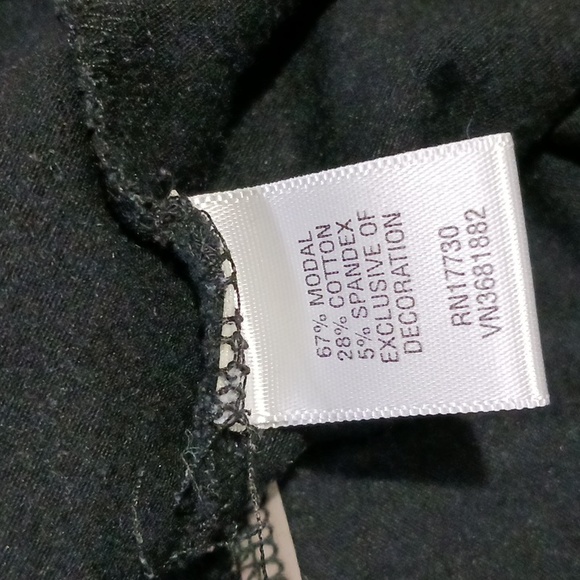 FINAL PRICE before donate! Paul & Joe Super Soft Black Cotton Tank Top Sz M - Picture 10 of 11